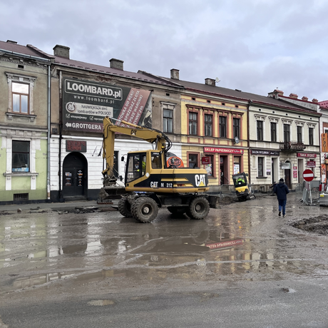 Budowa Rzeszowskiego Centrum Komunikacyjnego [styczeń 2023] - fot 17